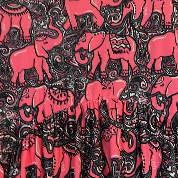 Simply Southern Elephant Print  Dress Size  Medium - Picture 2 of 6